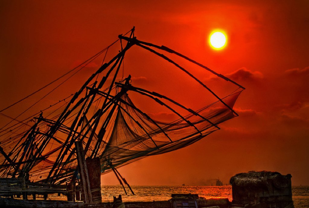 Chinese Fishing Nets - Fort Kochi - Kerala